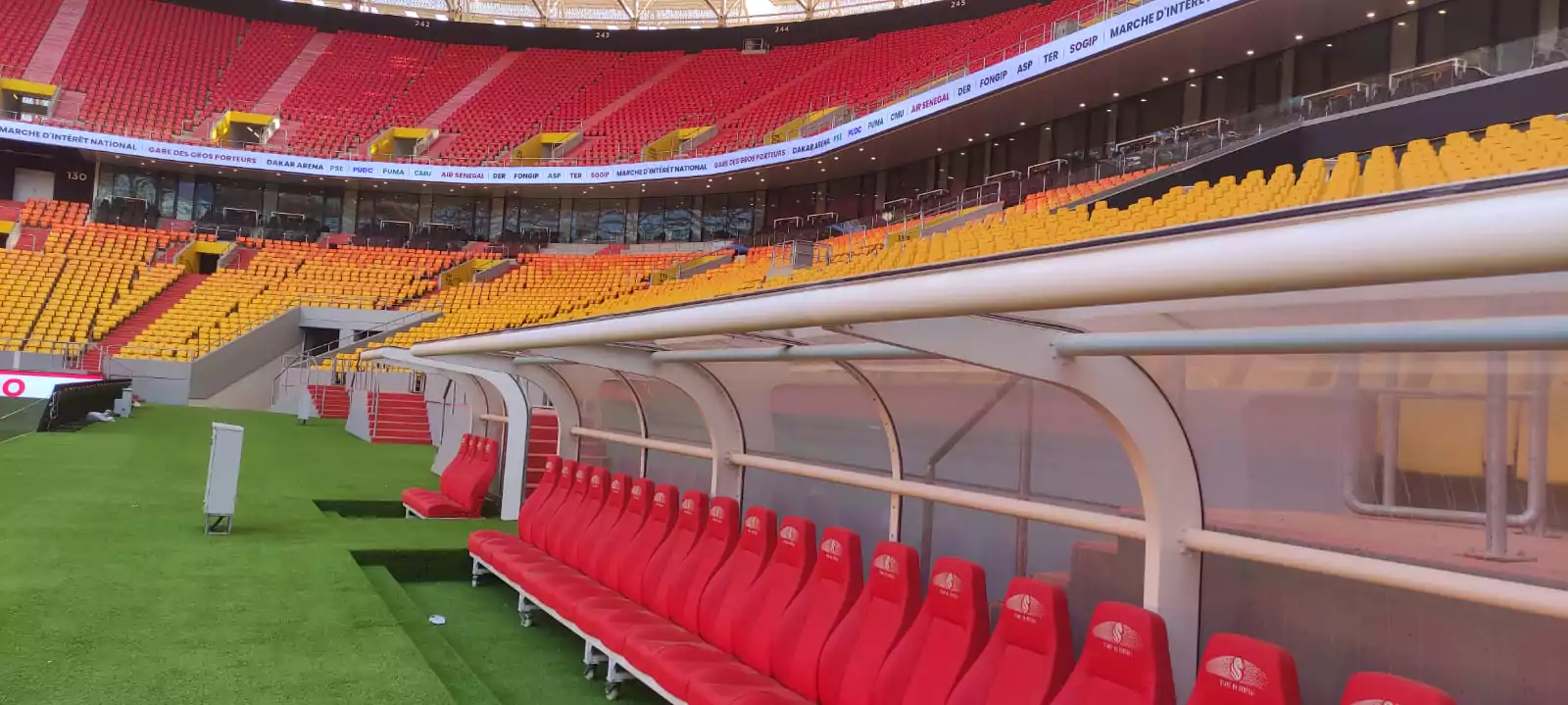 Fire-Retardant Outdoor Stadium Seating Image